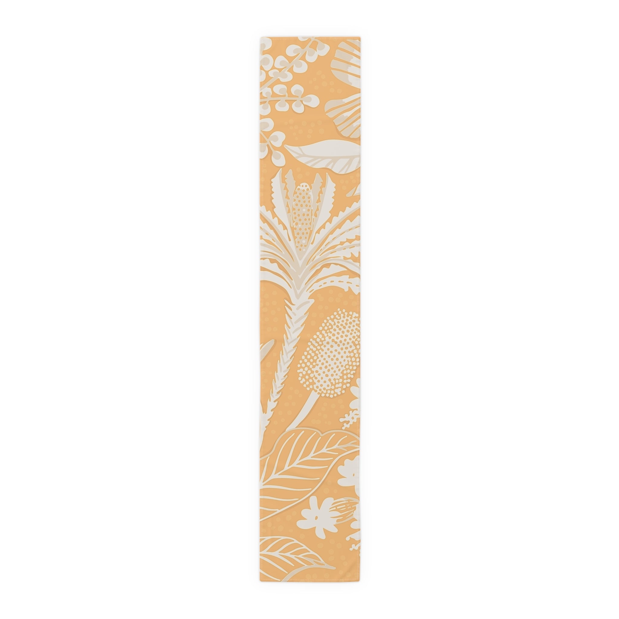 Botanical Mustard Table Runner