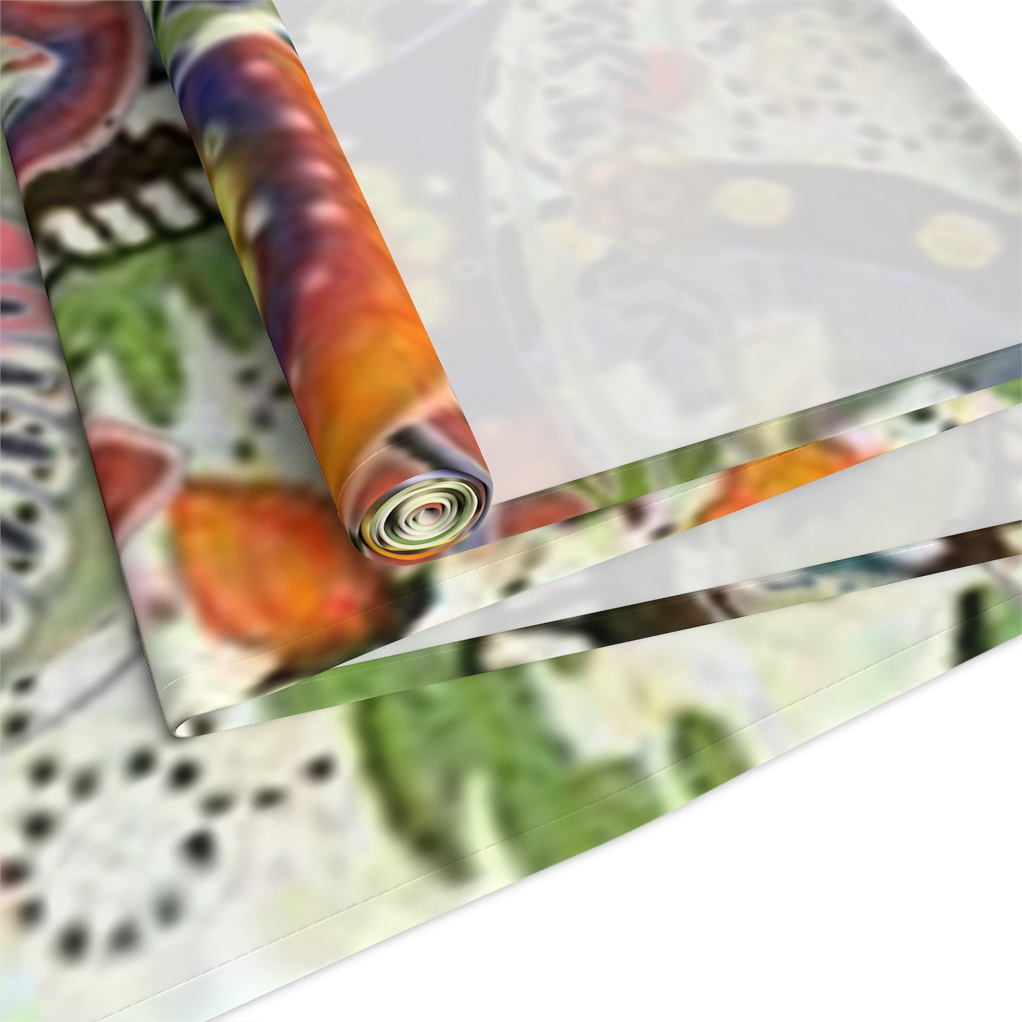 Bohemian Floral Paisley Table Runner