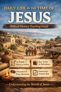 Daily Life in the Time of Jesus - A Study Guide