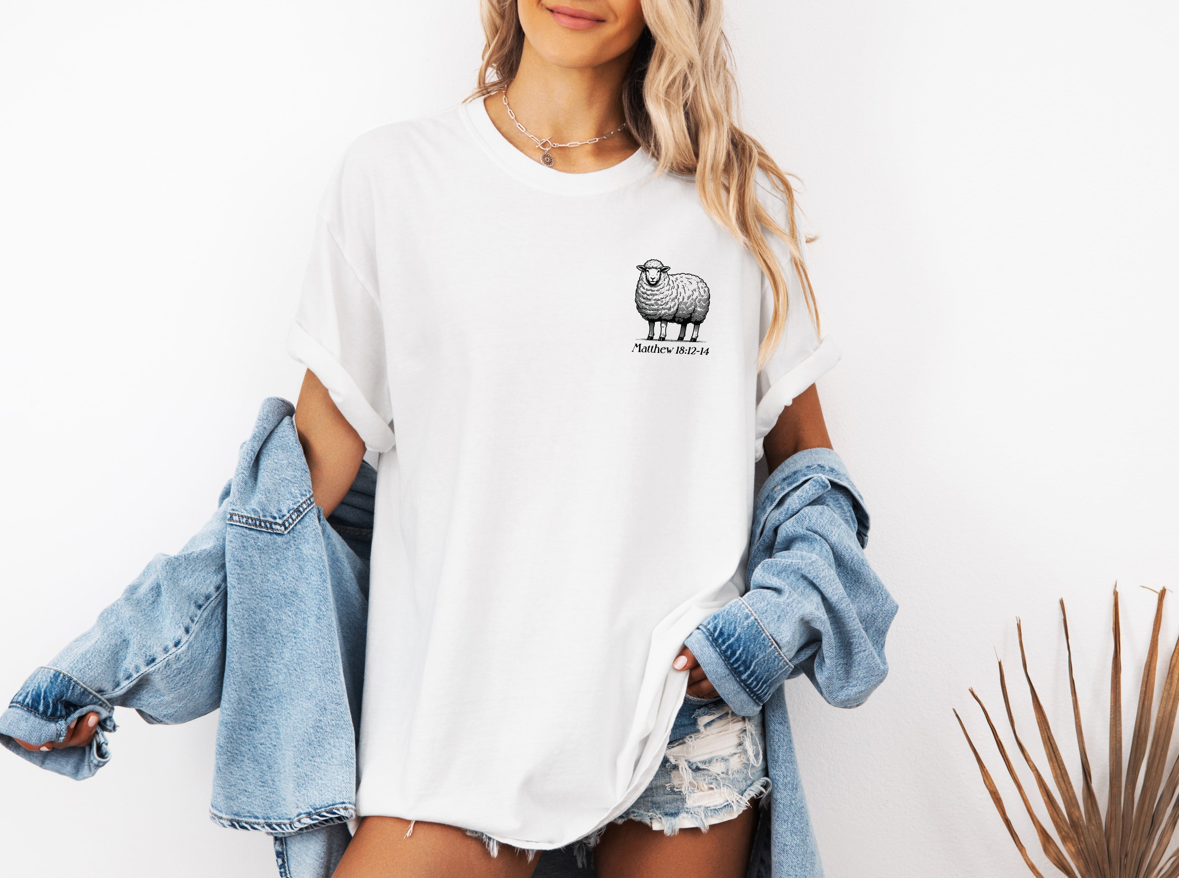 He left the 99 to find me Christian Garment Dyed T Shirt